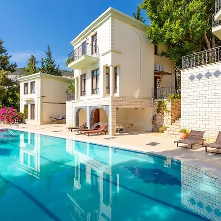 Sea View With Private Pool Limyros Kalkan Id:404 Villa