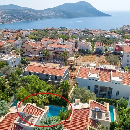 Sea View With Private Pool Limyros Kalkan Id:404 *